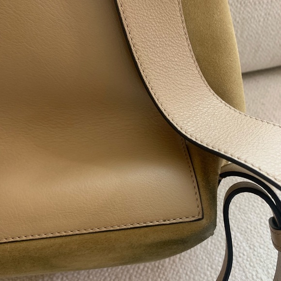 JW ANDERSON Tan Backpack with Gold Accents - Picture 11 of 16